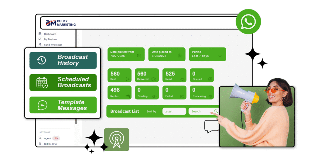 Broadcast Bulk Messages